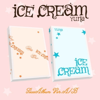 YUNA (ITZY) - [Ice Cream] POCAALBUM (A Ver. / B Ver.) (2types Random Ver.) + Random Photocard (APPLE MUSIC)