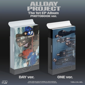[LUCKY DRAW] ALLDAY PROJECT - The 1st EP Album [ALLDAY PROJECT] PHOTOBOOK ver. (2types Random Ver.) + Random Photocard (SW)