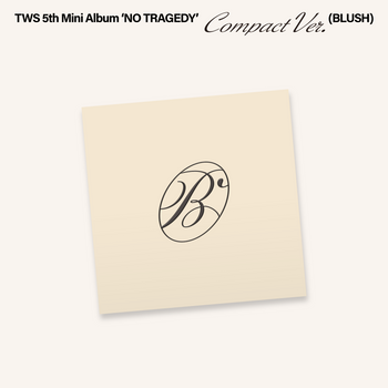 TWS - 5th Mini Album 'NO TRAGEDY' COMPACT Ver. (BLUSH) (6types Random Ver.) + Random Photocard (APPLE MUSIC)