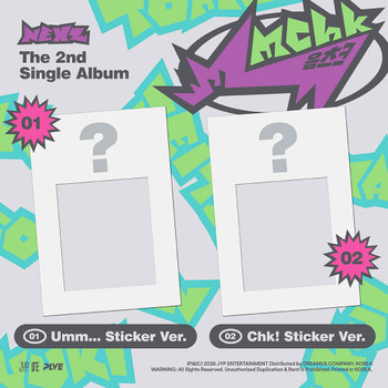 NEXZ - 2nd Single Album [Mmchk] (Umm...Sticker ver. / Chk! Sticker ver) (2types Random Ver.)