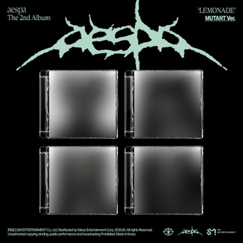 aespa - 2ND ALBUM [LEMONADE] (MUTANT Ver.) (4types Random Ver.)