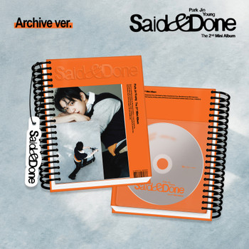 Park Jin Young - THE 2ND MINI ALBUM [Said & Done] (Archive ver.) + Random Photocard (BDM)