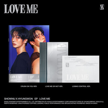 SHOWNU X HYUNGWON (MONSTA X) - EP [LOVE ME] (SHOWNU VER