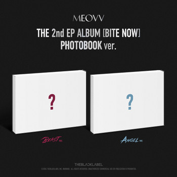 MEOVV - THE 2nd EP ALBUM [BITE NOW] PHOTOBOOK ver. (2types Random Ver.)  + Random Photocard (SW)