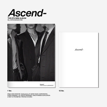 [LUCKY DRAW] ZEROBASEONE - The 6th Mini Album [Ascend-] Photobook Ver. (1 Ver. / 10 Ver.) (2types Random Ver.) + Random Photocard (APPLE MUSIC)