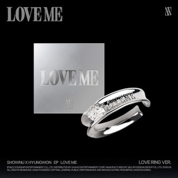 SHOWNU X HYUNGWON (MONSTA X) - EP [LOVE ME] (LOVE RING VER.)
