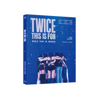 TWICE - [THIS IS FOR] WORLD TOUR IN INCHEON Blu-ray + Photocard SET (FANS SHOP)