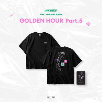 ATEEZ - POP-UP STORE [GOLDEN HOUR : Part.5] MD : SHORT SLEEVE T-SHIRT