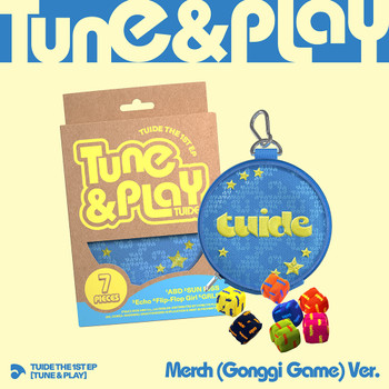 TUIDE - The 1st EP [TUNE & PLAY] WE TUIDE (Merch Gonggi Game ver.)