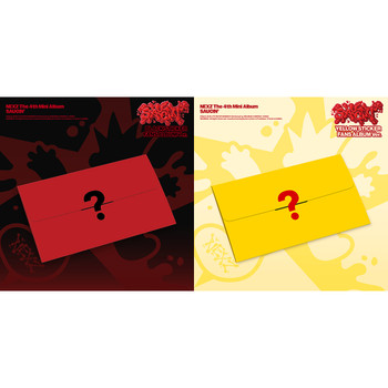 NEXZ - 4TH MINI ALBUM [SAUCIN'] (FANS ALBUM Ver.) (BLACK STICKER FANS ALBUM Ver./ YELLOW STICKER FANS ALBUM Ver.) (2types Random Ver.)