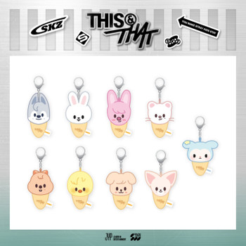 Stray Kids - [WEEK 2] [THIS & THAT] POP-UP STORE MD : PLUSH KEYRING ICECREAM Ver. (DWAEKKI)
