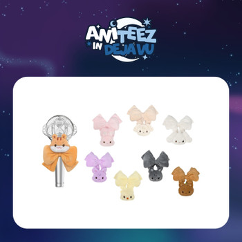 ATEEZ - [ANITEEZ IN DEJA VU] MD : TINY LIGHT STICK SCRUNCHIE (HETmongi)