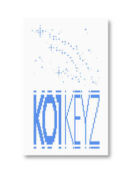 KO1KEYZ - DEBUT SINGLE 「KO1KEYZ」 (KR) (Keyring Ver.) (12types Random Ver.)
