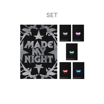 LE SSERAFIM - 2nd Single Album 'Made My Night' (COMPACT ver.) (Set) + Weverse Gift (WS)