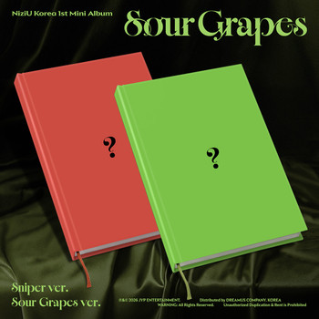 NiziU - 1st Mini Album [Sour Grapes] (Sniper Ver. / Sour Grapes Ver.) (2types Random Ver.)