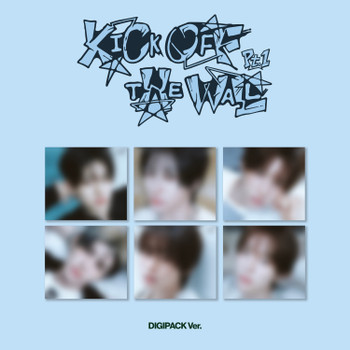 KickFlip - 5th Mini Album [KICK OFF THE WALL Pt.1] (DIGIPACK Ver.) (6types Random Ver.) + Random Photocard (BDM)
