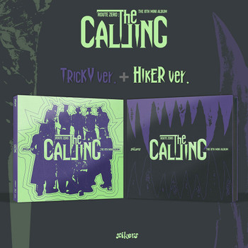 XIKERS - 8TH MINI ALBUM [ROUTE ZERO : The CALLING] (TRICKY ver. / HIKER ver.) (2types Random Ver.)