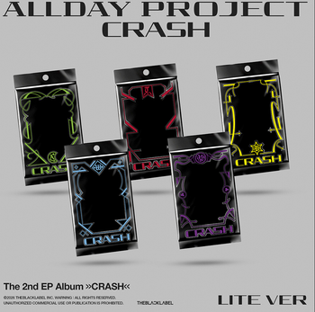 ALLDAY PROJECT - The 2nd EP Album [CRASH] (LITE ver.) (5types Random Ver.)