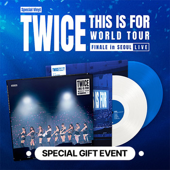 TWICE - <THIS IS FOR>  WORLD TOUR FINALE in SEOUL - LIVE (Special LP Ver.) + Random Photocard (BDM)