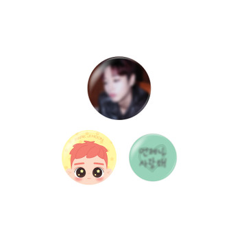 PARK JI HOON - 2026 PARK JI HOON ASIA FANCON [RE:FLECT] ENCORE IN SEOUL OFFICIAL MD : PIN BUTTON SET
