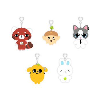 AND2BLE - 2026 OFFICIAL CHARACTER POP-UP STORE MD - GARDENING PLUSH DOLL KEYRING (PPOBUK) (HAN YUJIN)