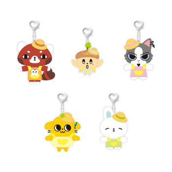 AND2BLE - 2026 OFFICIAL CHARACTER POP-UP STORE MD - MAGNET PLUSH DOLL KEYRING (PPOBUK) (HAN YUJIN)