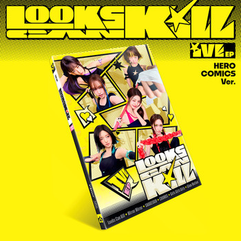 IVE - EP [Looks Can Kill] (HERO COMICS ver.)