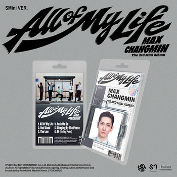 MAX CHANGMIN - 3RD MINI ALBUM [All Of My Life] (SMini Ver.)
