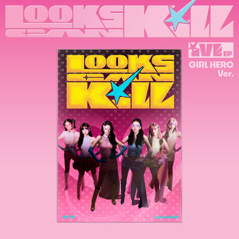 IVE - EP [Looks Can Kill] (GIRL HERO ver.) + Random Photocard (WM)