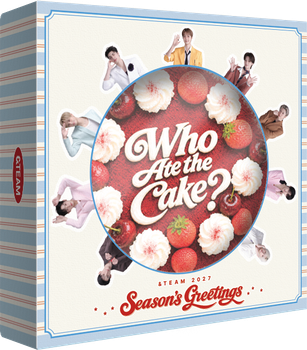 &TEAM - 2027 SEASON'S GREETINGS [WHO ATE THE CAKE?] + ORIGINAL TICKET