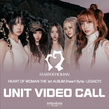[10/13 UNIT VIDEO CALL EVENT] HEART OF WOMAN - THE 1st ALBUM [Heart Byte : LEGACY] (Golden Era ver.) 