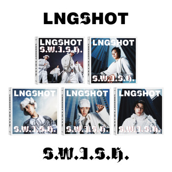 LNGSHOT - LNGSHOT EP [S.W.I.S.H.] (Standard Ver.) (RYUL / OHYUL / WOOJIN / LOUIS / LNGSHOT Ver.)  (5types Random Ver.) + Random Photocard (MAKESTAR)