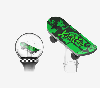 KickFlip - [KICK OFF THE WALL Pt.1] OFFICIAL LIGHT STICK CUSTOM BOARD