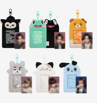 KickFlip - [KICK OFF THE WALL Pt.1] KICKDOONGS PLUSH PHOTOCARD HOLDER (Woolmingi)