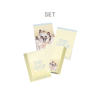 Hearts2Hearts - [2027 SEASON'S GREETINGS + Wall Calendar SET] + Photocard 1SET A & B + Random Removable Sticker + Random Photocard (C Ver.) 
