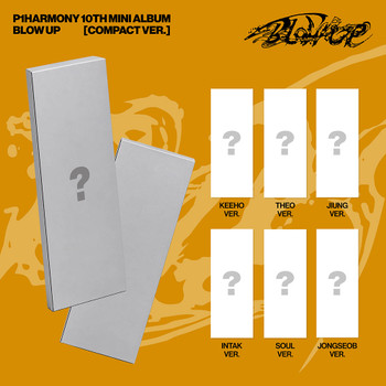 P1Harmony - 10th Mini Album [BLOW UP] (Compact Ver.) (6types Random Ver.) + Random Photocard (APPLE MUSIC)