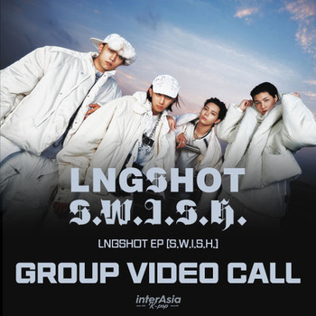 [11/29 GROUP VIDEO CALL EVENT] LNGSHOT - LNGSHOT EP [S.W.I.S.H.] (Standard Ver.) (Random Ver.)