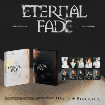 HEART OF WOMAN - 1st Mini Album [ETERNAL FADE] (Black Ver.)