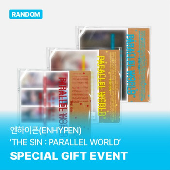 ENHYPEN - Single Album THE SIN : [PARALLEL WORLD] (DREAM Ver. / DAY Ver. / NIGHT Ver.) (3types Random Ver.) + Random Photocard (SW)