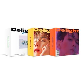 BAEK HYUN - 2nd Mini [Delight] Kit Album (A:Cinnamon / B:Honey /C:Mint Ver.)