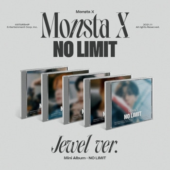 Monsta X - 10th mini  [NO LIMIT] jewel Ver. (Random cover)