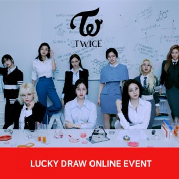 [Lucky Draw] TWICE - Vol.3 [Formula of Love: O+T=<3]  + PVC Photocard 1pcs