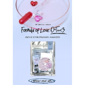 TWICE - Vol.3 [Formula of Love:O+T=<3] Result file ver
