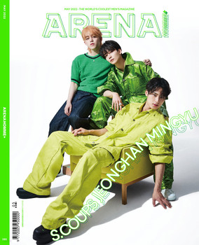 [22/05] ARENA HOMME+ - Cover by SEVENTEEN S.COUPS,JEONGHAN,MINGYU