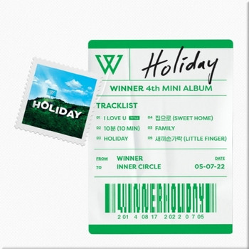 WINNER -  4th MINI ALBUM [HOLIDAY] KiT ALBUM