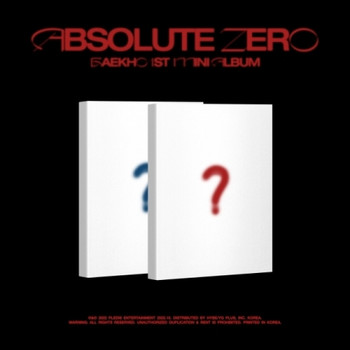 BAEKHO - 1st Mini Album [Absolute Zero] (BURNING Ver.)