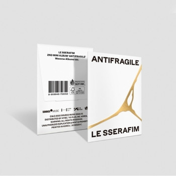 LE SSERAFIM - 2nd Mini Album  [ANTIFRAGILE] (Weverse Albums Ver.)