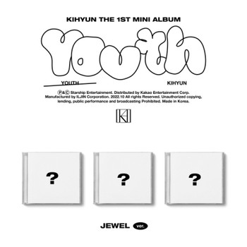 KIHYUN - [YOUTH] (JEWEL Random VER.)