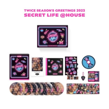 TWICE -  2023 Season's Greetings [SECRET LIFE @HOUSE] + 9 Photocards