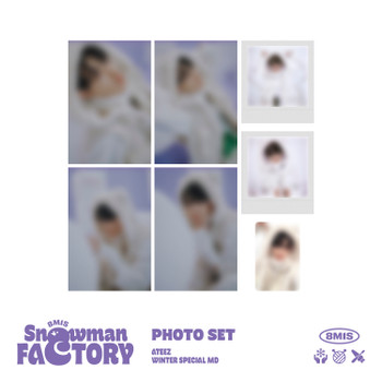 ATEEZ - [SNOWMAN FACTORY] Official MD PHOTO SET (Hongjoong ver